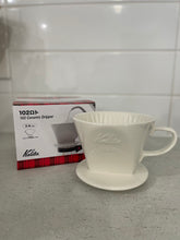 Load image into Gallery viewer, Kalita 102 Coffee Dripper (White)