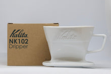 Load image into Gallery viewer, Kalita & Narumi 102 Coffee Dripper (White)