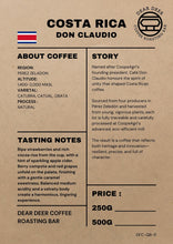 Load image into Gallery viewer, Costa Rica Don Claudio Natural
