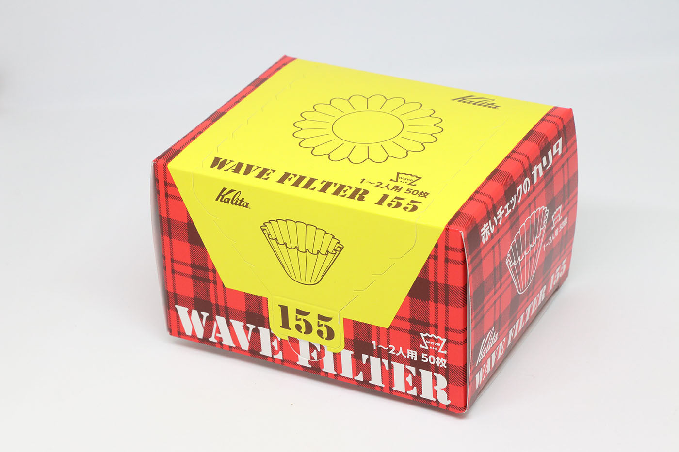 Wave Filter Kalita 155 Wave series Coffee Filter (50P) | Dear Deer Coffee Roasting Bar