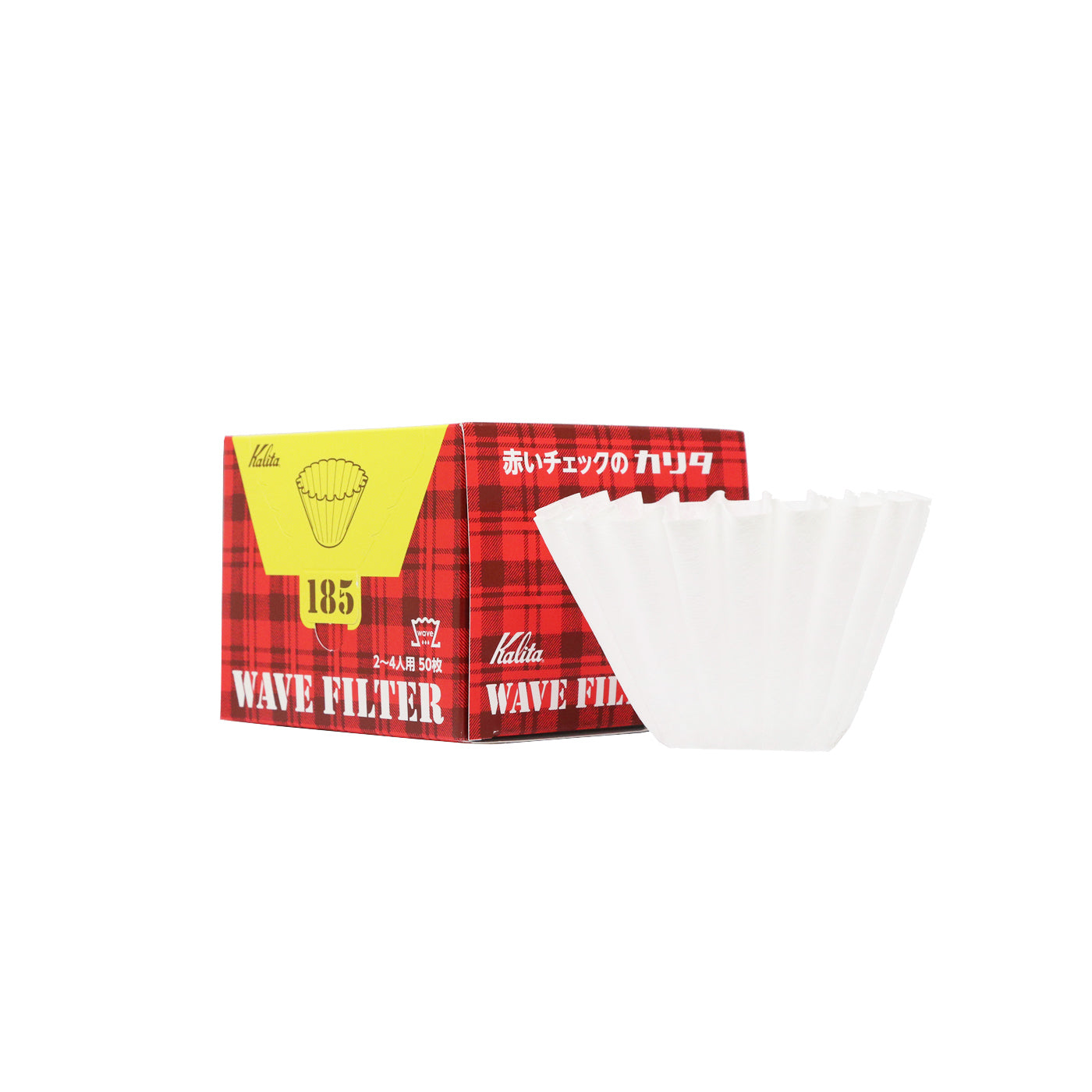 Kalita 185 Wave series Coffee Filter (50P) Dear Deer Coffee Roasting Bar